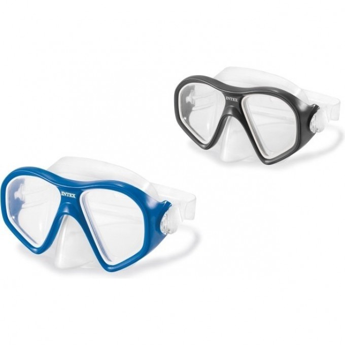 Маска для плавания INTEX REEF RIDER , от 14 лет черный 55977