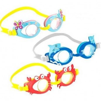 Очки для плавания INTEX "ЗАБАВНЫЕ" 55610 от 3 до 8 лет 3 вида